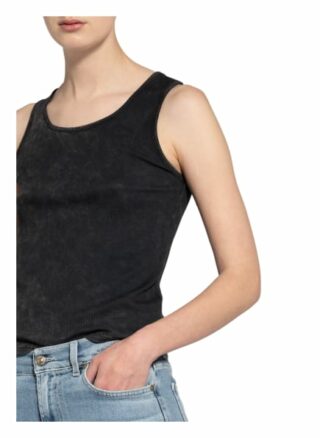 Karo Kauer Tanktop Kyla schwarz