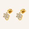 Kate Spade New York Ohrstecker Miosotis Flower gold