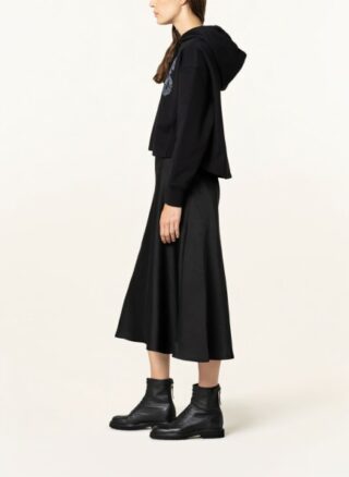 Kenzo Cropped-Hoodie schwarz