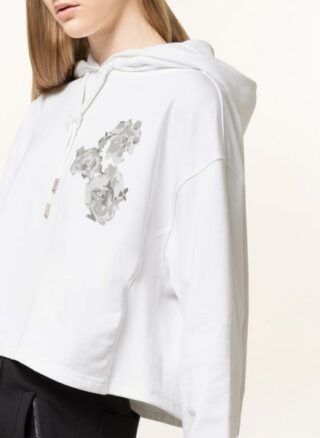 Kenzo Cropped-Hoodie weiss
