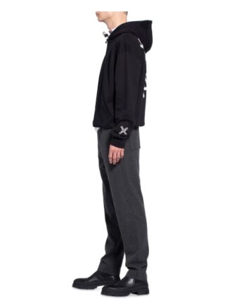 Kenzo Hoodie Big X schwarz
