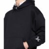 Kenzo Hoodie Big X schwarz