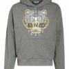 Kenzo Hoodie Tiger Classic grau