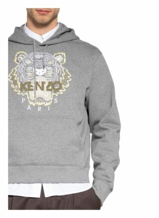 Kenzo Hoodie Tiger Classic grau