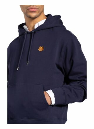 Kenzo Hoodie Tiger blau