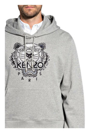 Kenzo Hoodie Tiger grau
