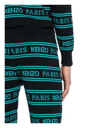 Kenzo Hose Kenzo Paris Im Jogging-Stil schwarz