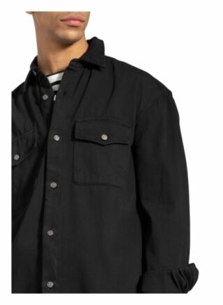Kenzo Jeans-Overshirt Herren, Schwarz