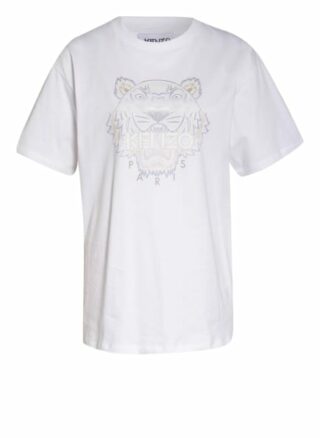 Kenzo Oversized-Shirt Tiger weiss