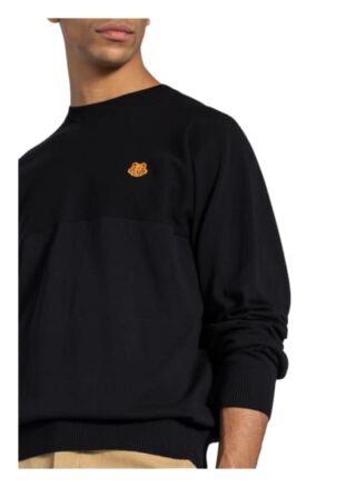 Kenzo Tiger Sweatshirt Herren, Schwarz