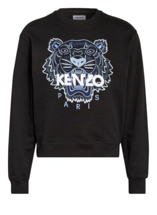Kenzo Tiger Classic Sweatshirt Herren, Schwarz