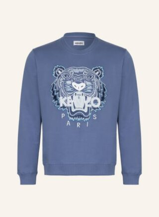 Kenzo Tiger Sweatshirt Herren, Blau