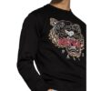 Kenzo Tiger Sweatshirt Herren, Schwarz