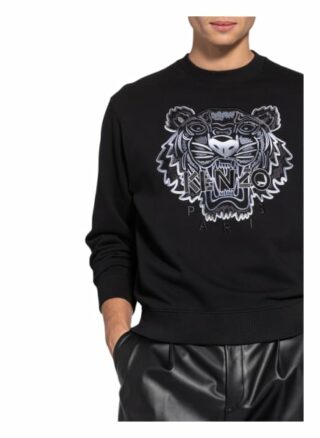 Kenzo Sweatshirt Tiger schwarz