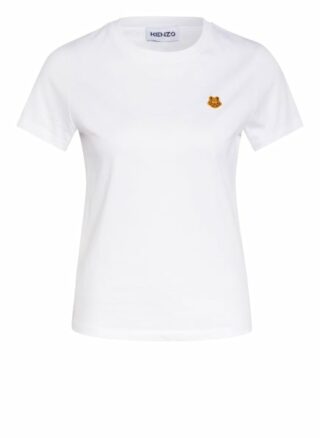 Kenzo T-Shirt Tiger Crest weiss