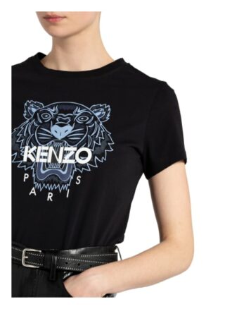 Kenzo T-Shirt Tiger schwarz
