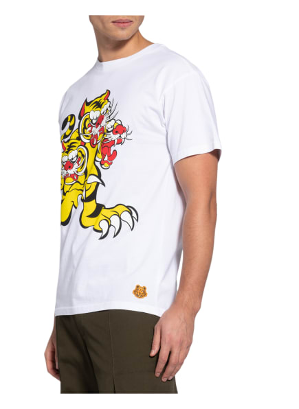 Kenzo T-Shirt Herren, Weiß Kenzo T-Shirt Herren, Weiß