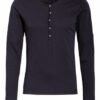 Key Largo Henley-Shirt Ginger blau