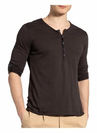 Key Largo Henley-Shirt Ginger grau