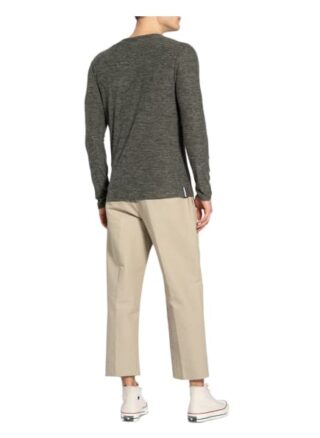 Key Largo Henley-Shirt Nils schwarz
