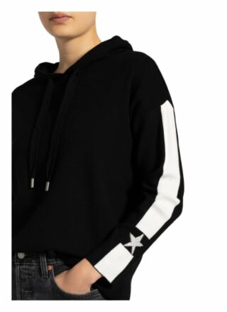 Key Largo Strick-Hoodie Kelly schwarz