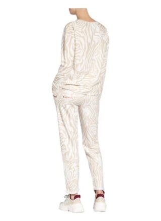 Key Largo Sweatshirt Groove Mit Paillettenbesatz beige