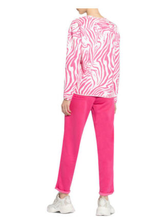 Key Largo Sweatshirt Groove Mit Paillettenbesatz pink
