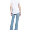 Key Largo T-Shirt Real Mit Paillettenbesatz weiss