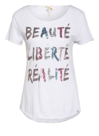 KEY LARGO Real T-Shirt Damen, Weiß