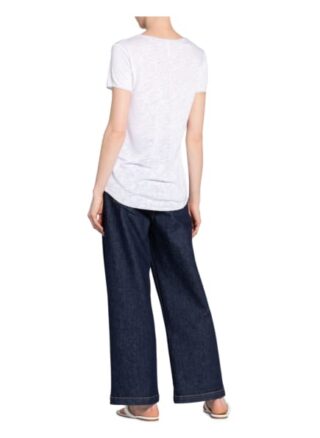 Key Largo T-Shirt Sparkle Mit Pailletten- Und Schmucksteinbesatz weiss
