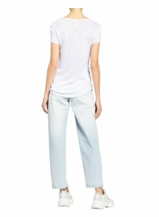 Key Largo T-Shirt Vicky Mit Schmucksteinbesatz weiss
