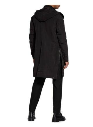KRAKATAU Masaru Parka Herren, Schwarz