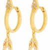 Kurshuni Ohrringe gold