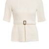L.K.Bennett Bouclé-Shirt Bernice weiss