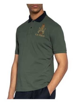 La Martina Piqué-Poloshirt Mit Patches Und Stickereien gruen