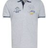 La Martina Piqué-Poloshirt grau