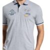 La Martina Piqué-Poloshirt grau