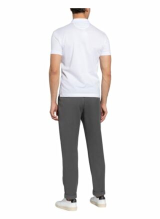 La Martina Piqué-Poloshirt weiss