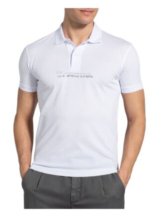 La Martina Piqué-Poloshirt weiss