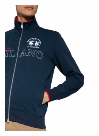 La Martina Sweatjacke blau