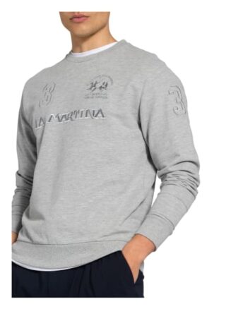 La Martina Sweatshirt grau