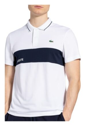 Lacoste Funktions-Poloshirt weiss