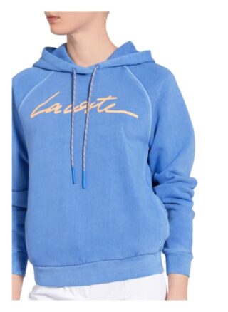 Lacoste Hoodie blau