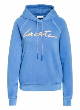 Lacoste Hoodie blau