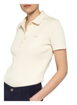 Lacoste Jersey-Poloshirt beige