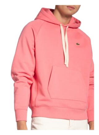 Lacoste L!Ve Hoodie rot