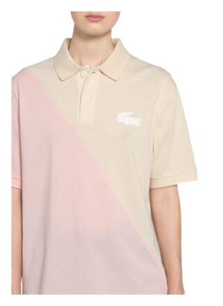 Lacoste L!Ve Piqué-Poloshirt beige