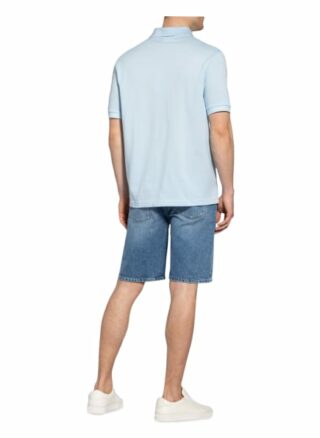 Lacoste L!Ve Piqué-Poloshirt blau