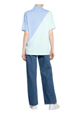 Lacoste L!Ve Piqué-Poloshirt blau