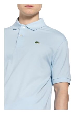 Lacoste L!Ve Piqué-Poloshirt blau